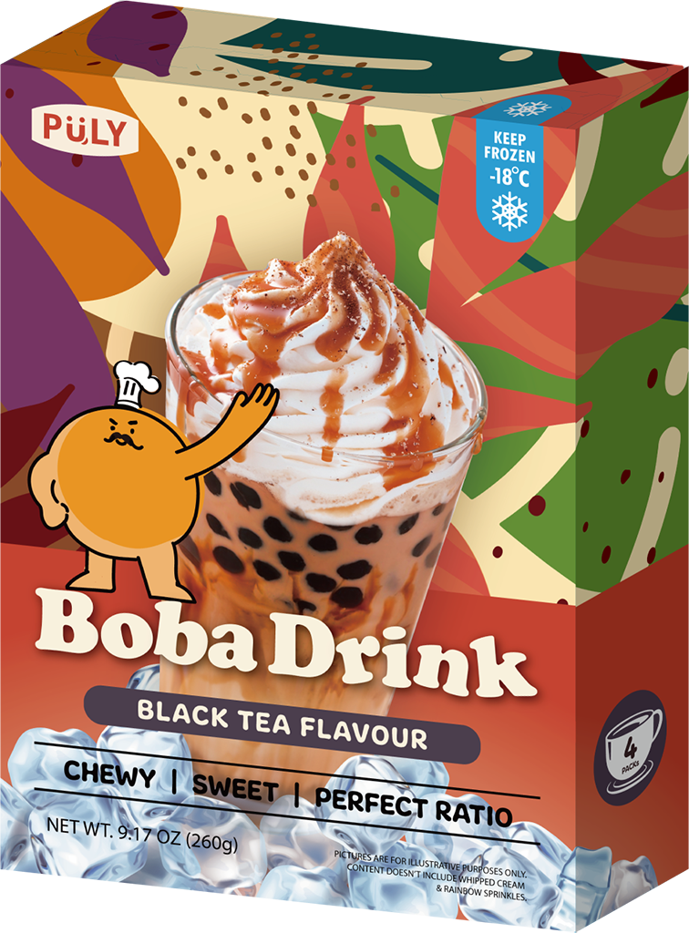 4 Packs Box - Black Tea flavor