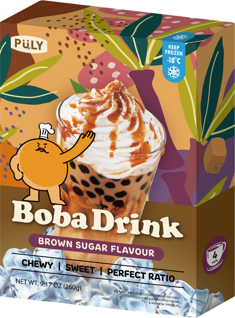 4 Packs Box - Brown sugar flavor