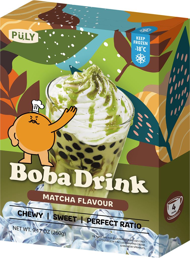 4 Packs Box - Matcha flavor