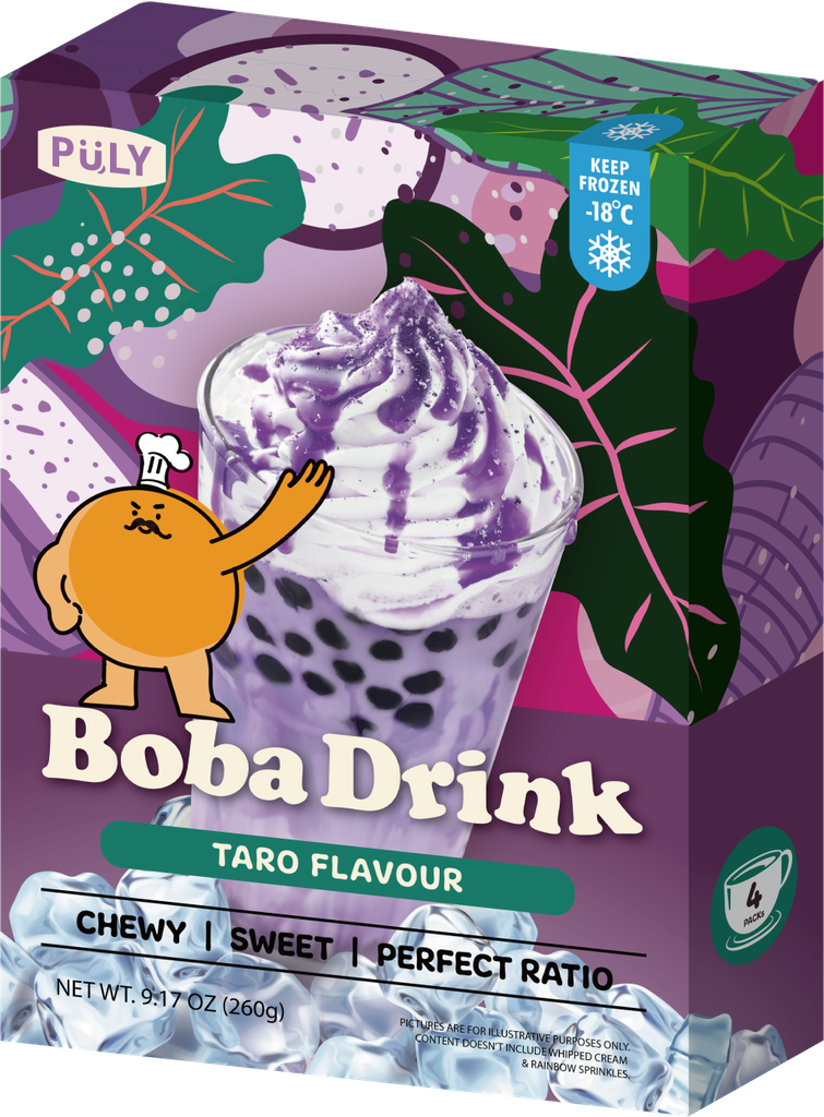 4 Packs Box - Taro flavor