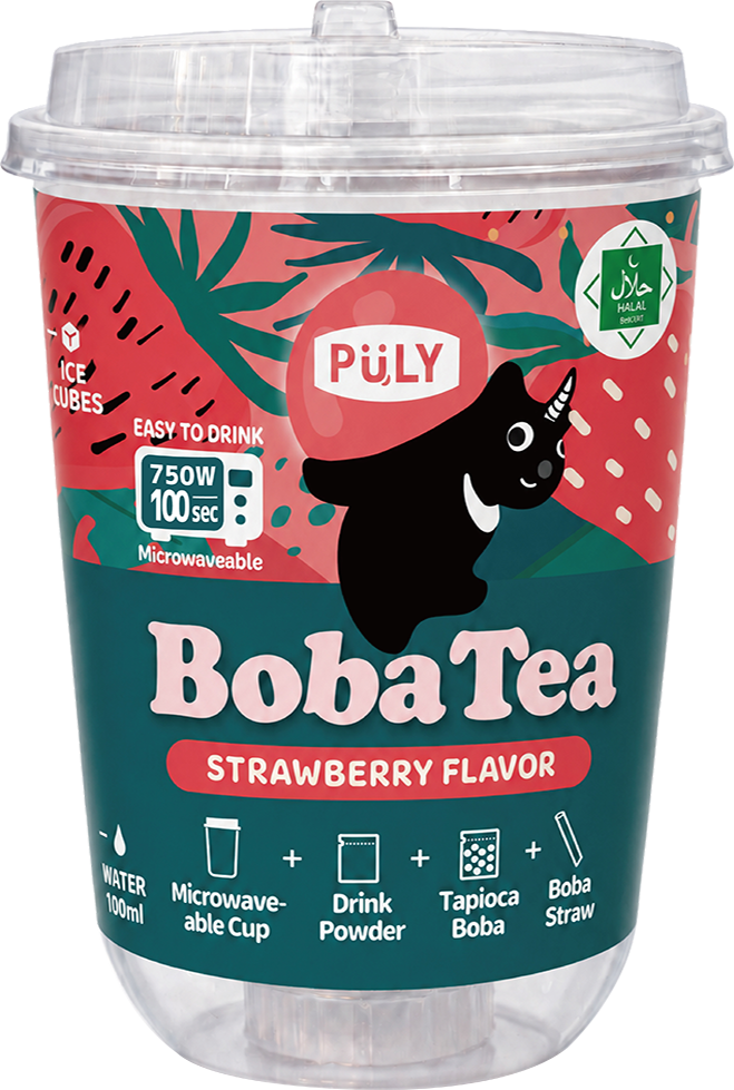 Microwavable Cup kit - Strawberry flavor