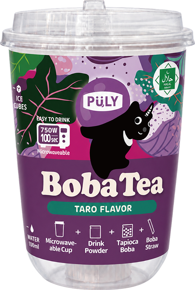 Microwavable Cup kit - Taro flavor